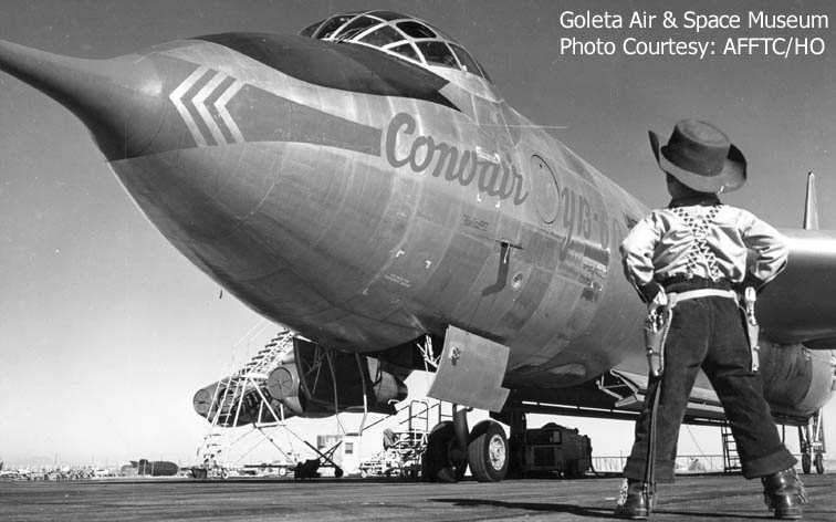 Goleta Air And Space Museum: Convair YB-60 Eight-jet Bomber